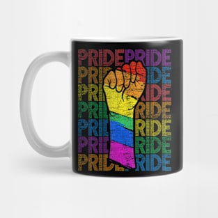 Gay Pride Fist LGBT Mug